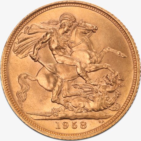 Золотой Соверен (Sovereign) Елизаветы II | 1957-2021