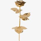 Echte Rose | 999/1000 Gold veredelt | 30cm