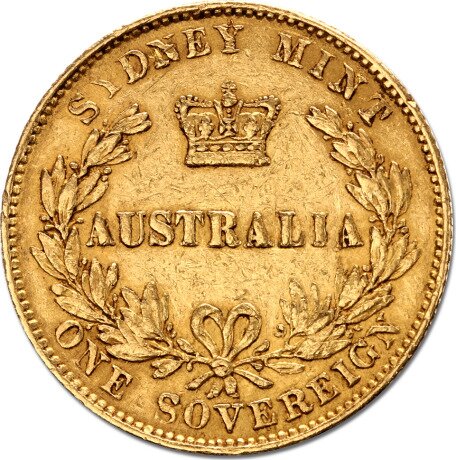 Sovereign de Australia Victoria | Oro | 1864