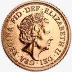 Suweren Elżbieta II Złota Moneta | 2017
