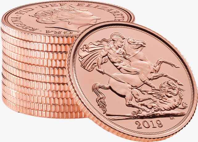Sovereign Elizabeth II Gold Coin (2019)