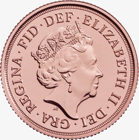 Suweren Elżbieta II Złota Moneta | 2020