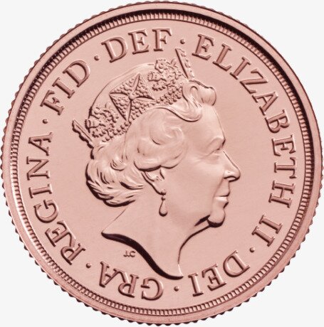 Suweren Elżbieta II Złota Moneta | 2021