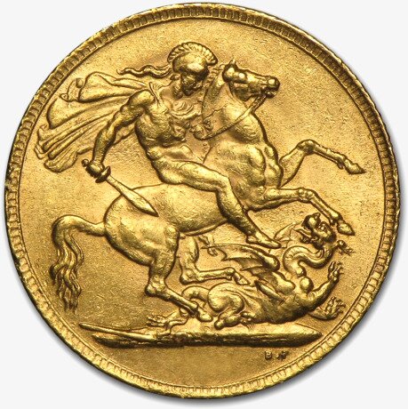 Sterlina d'oro Royal Canadian Mint (1908-1919)