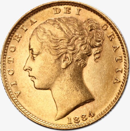 Sovereign Victoria Wappen | Gold | 1871-1887