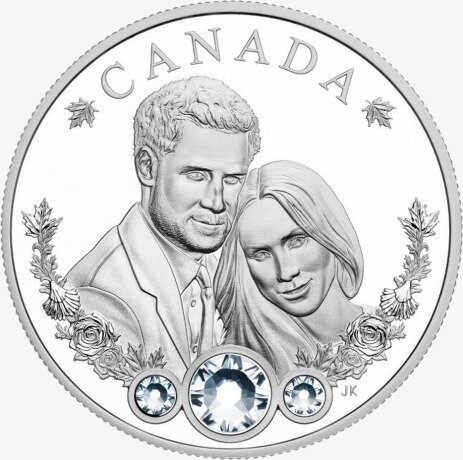 The Royal Wedding Swarovski Silver Coin (2018)