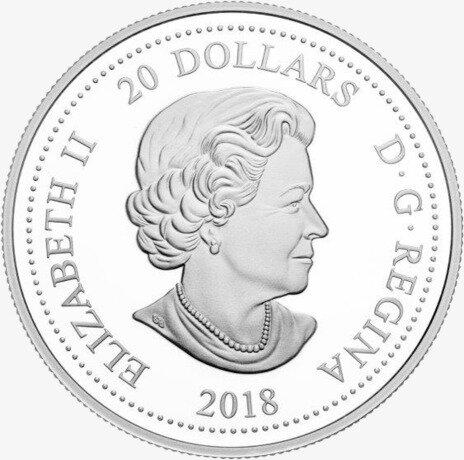 Moneda de Plata Swarovski Boda Real (2018)