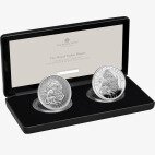 Two-Coin Set of 1 oz Tudor Beasts The Bull of Clarence | Argento | Proof | 2023