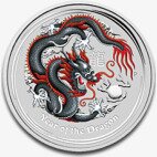Anno del Drago | Lunar Serie II | Set da 10 monete | 1 oz d'Argento | 2012